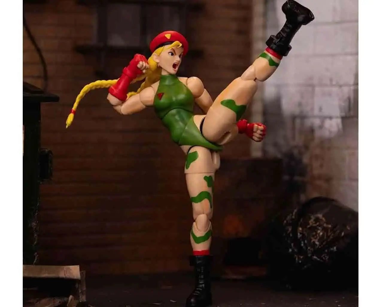STREET FIGHTER 2 CAMMY DE LUXE ACTION FIGURE SCALE 1 12 Jada Toys