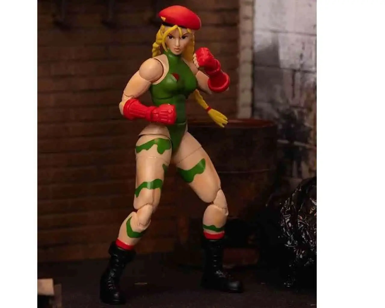 STREET FIGHTER 2 CAMMY DE LUXE ACTION FIGURE SCALE 1 12 Jada Toys