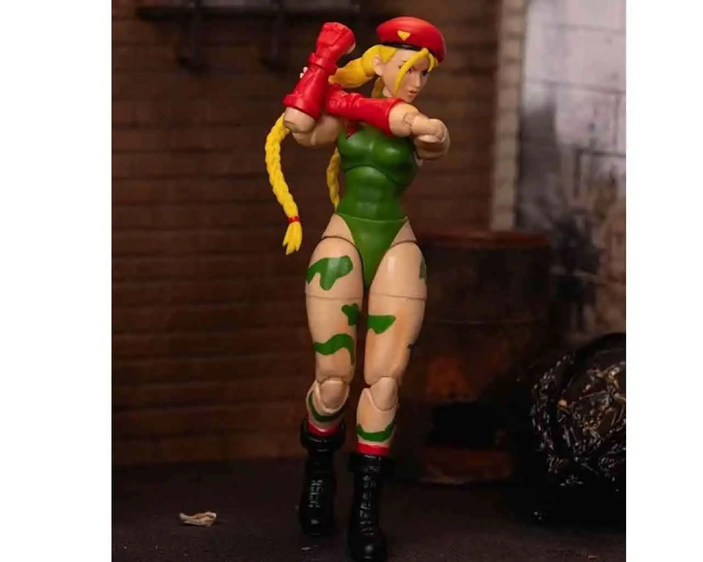 STREET FIGHTER 2 CAMMY DE LUXE ACTION FIGURE SCALE 1 12 Jada Toys