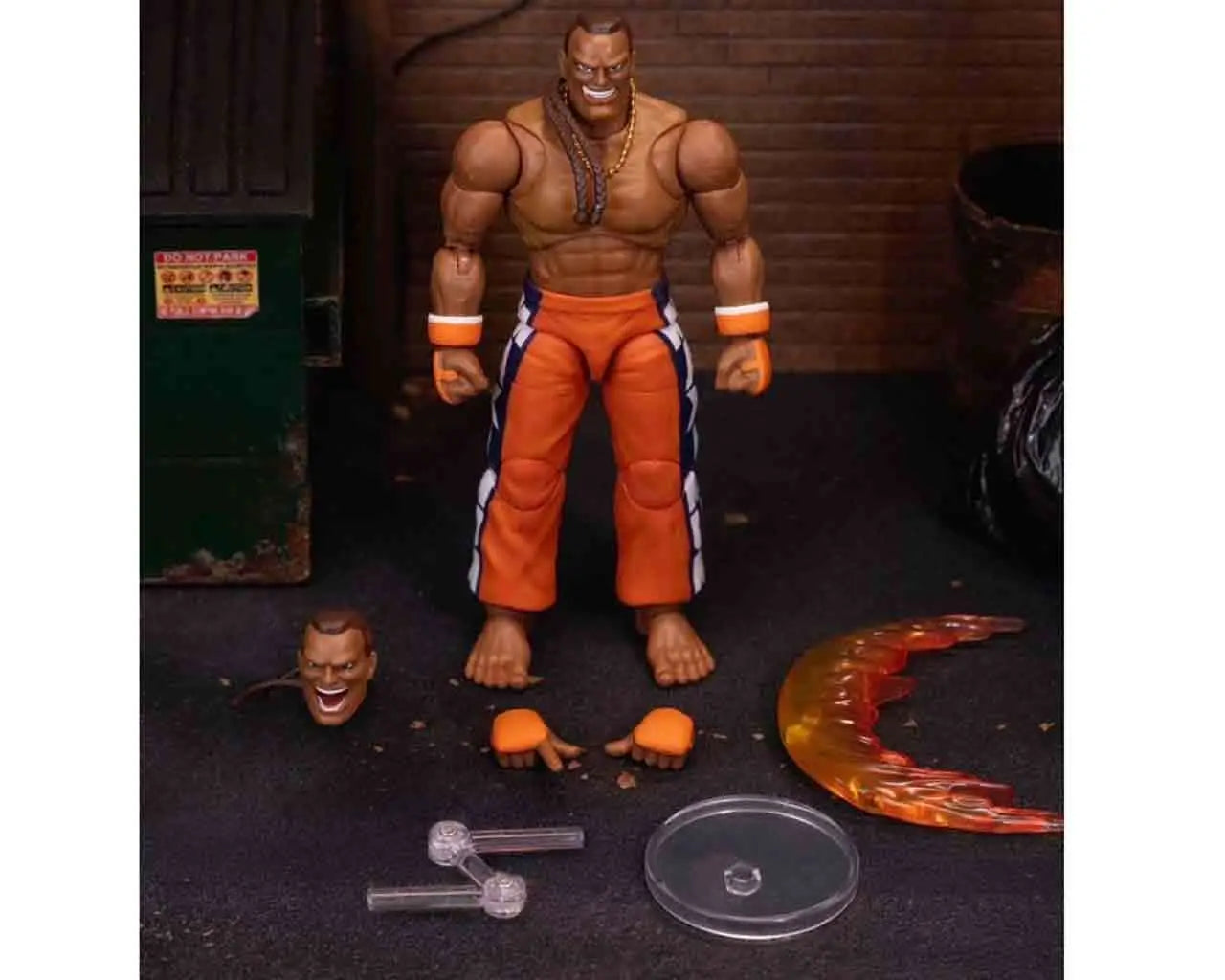 STREET FIGHTER 2 DEE JAY DE LUXE ACTION FIGURE SCALE 1 12 Jada Toys