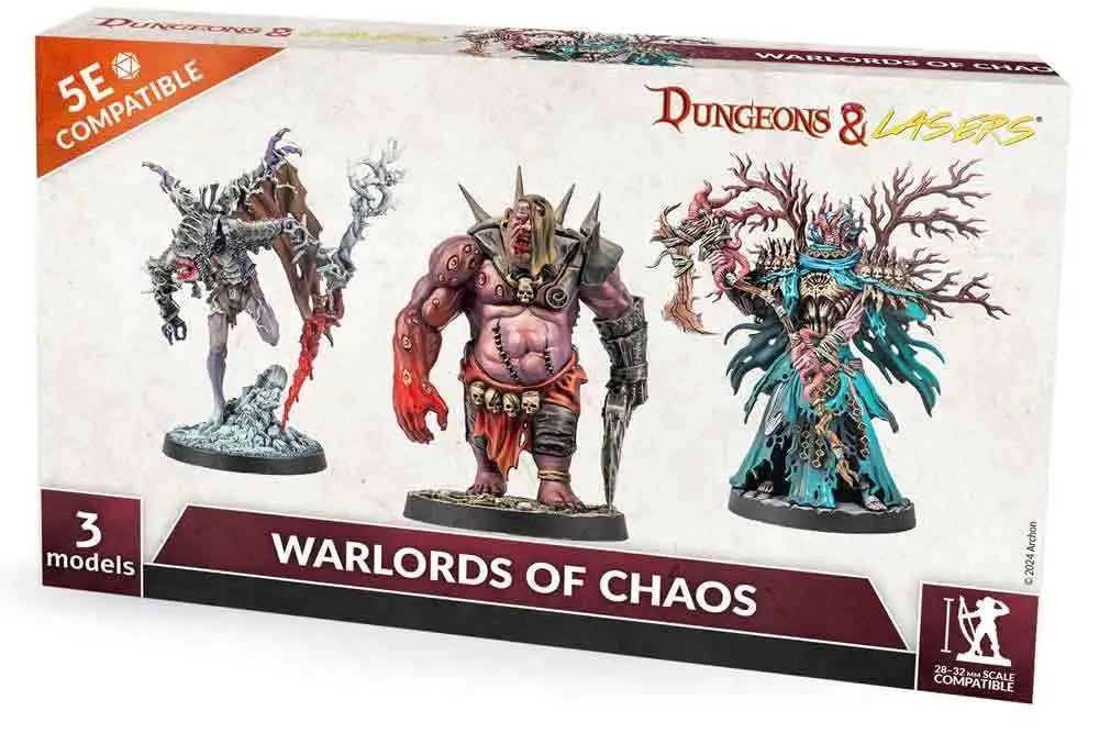 DUNGEONS & LASERS WARLORDS OF CHAOS ARCHON GAMES