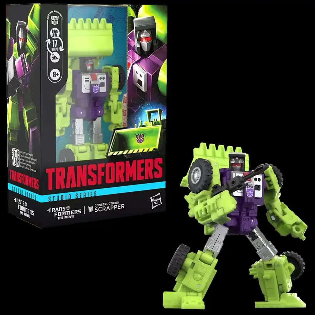 TRANSFORMERS STUDIO SERIES THE MOVIE SCRAPPER ACTION FIGURE HASBRO