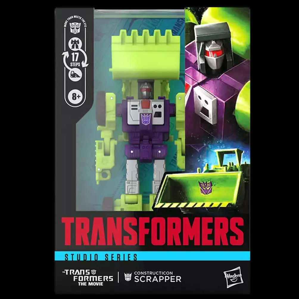 TRANSFORMERS STUDIO SERIES THE MOVIE SCRAPPER ACTION FIGURE HASBRO