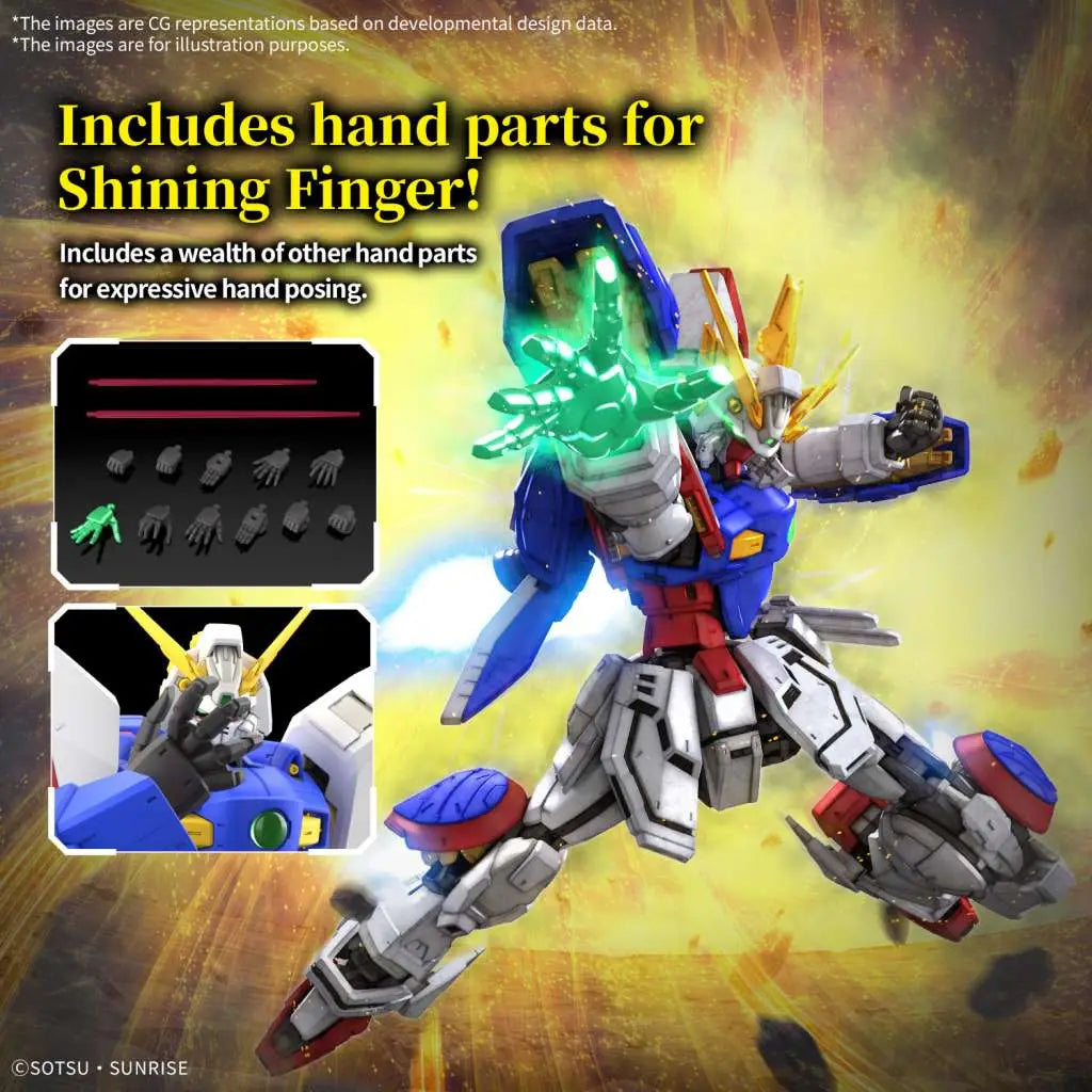 RG GUNDAM SHINING 1/144 Bandai
