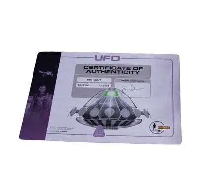 UFO COLLECTIBLE REPLICA ANDERSON ENTERTAINMENT LIMITED