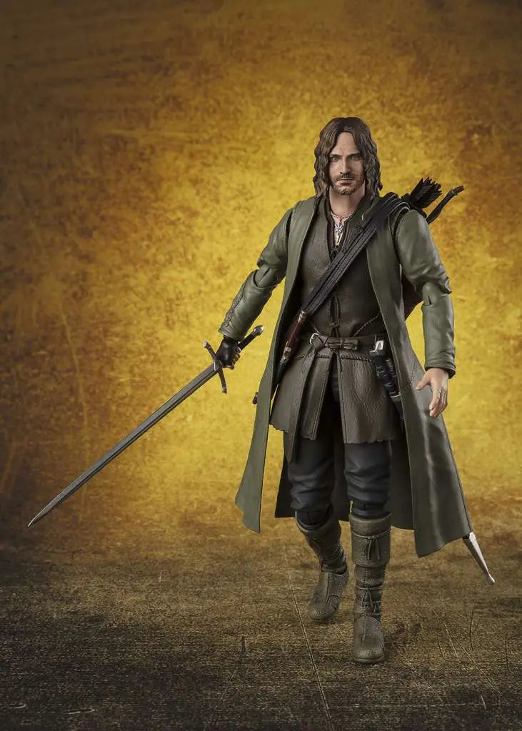 LORD OF THE RINGS FELLOWOSHIP ARAGORN SHF BANDAI