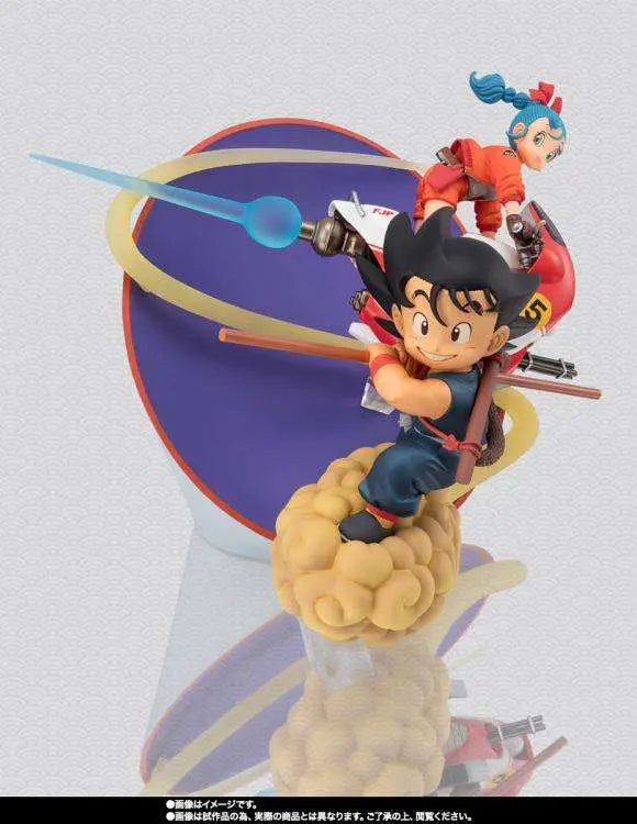 DRAGON BALL SON GOKU & BULMA FIGUARTS ZERO BANDAI