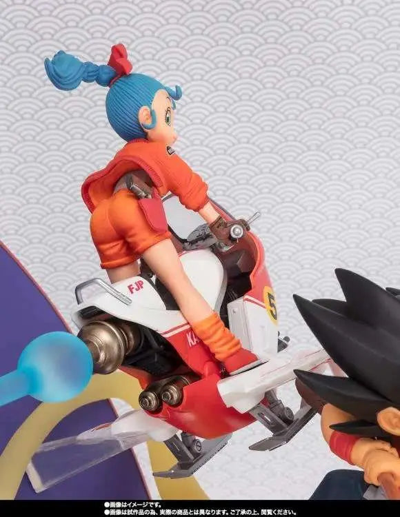 DRAGON BALL SON GOKU & BULMA FIGUARTS ZERO BANDAI