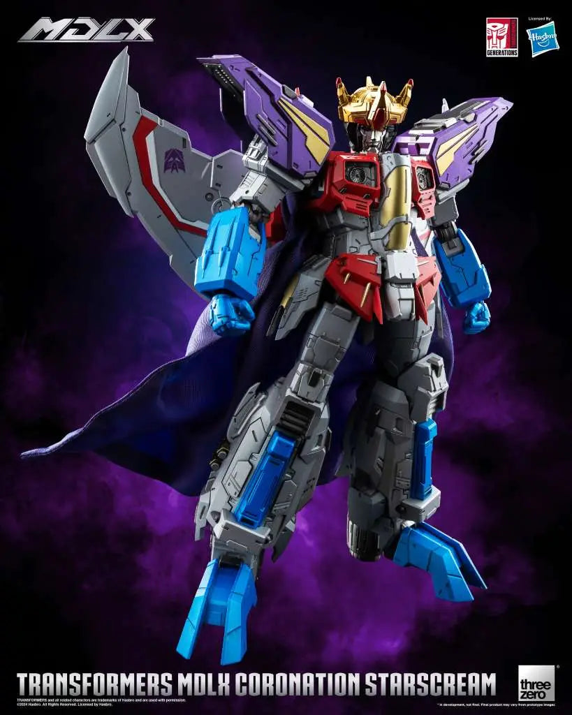 TRANSFORMERS MDLX CORONATION STARSCREAM THREEA TOYS/THREEZERO