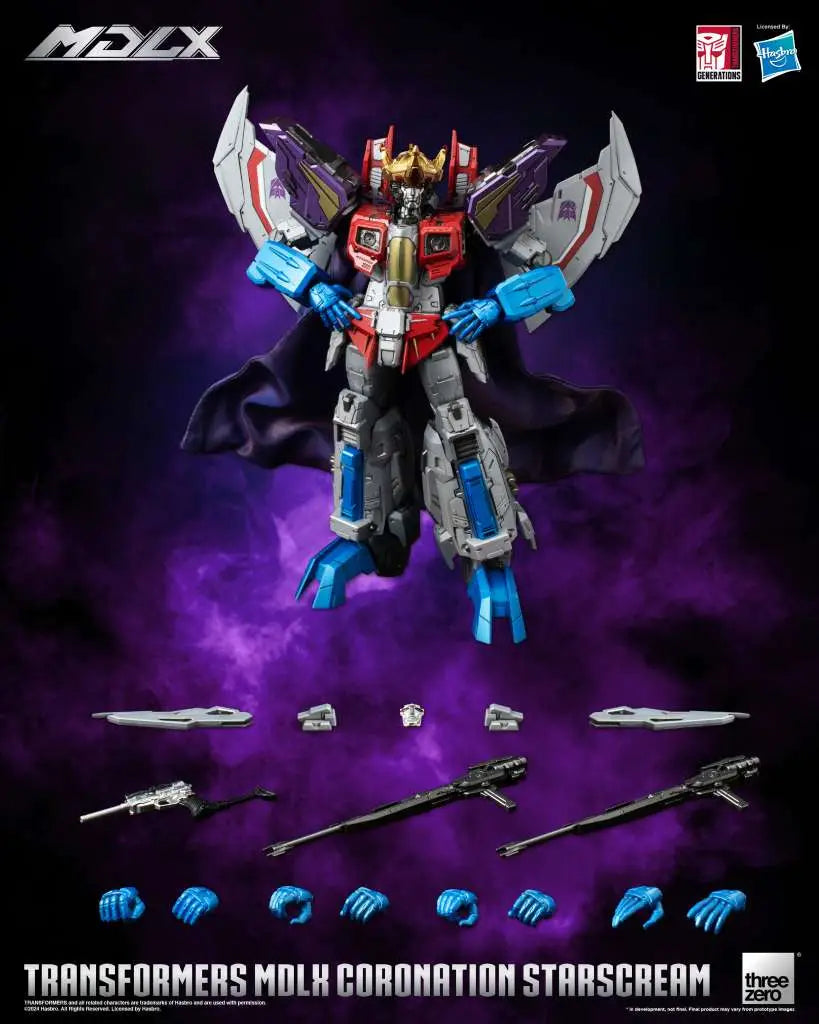 TRANSFORMERS MDLX CORONATION STARSCREAM THREEA TOYS/THREEZERO