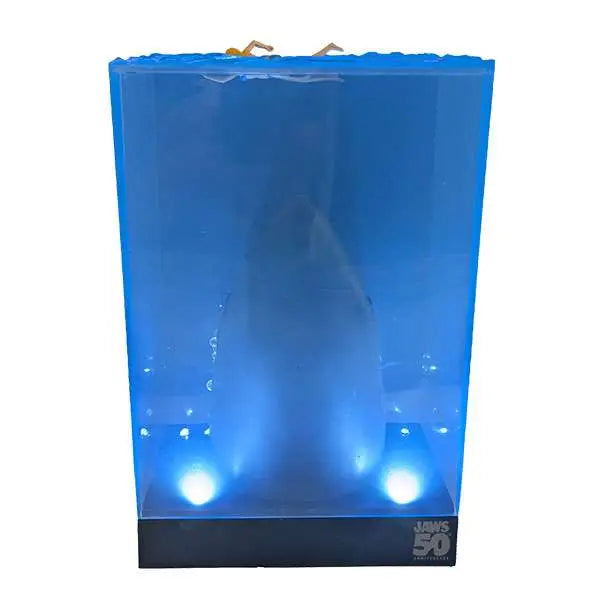 JAWS 3D MOVIE POSTER 50TH ANNIVERSARY LIGHT UP FIGURE SD TOYS