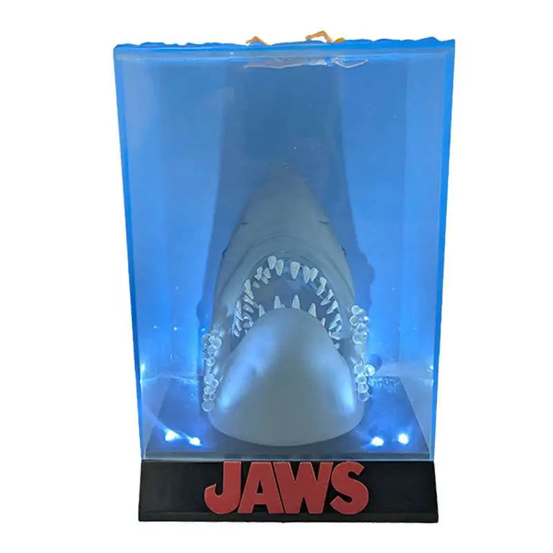 JAWS 3D MOVIE POSTER 50TH ANNIVERSARY LIGHT UP FIGURE SD TOYS