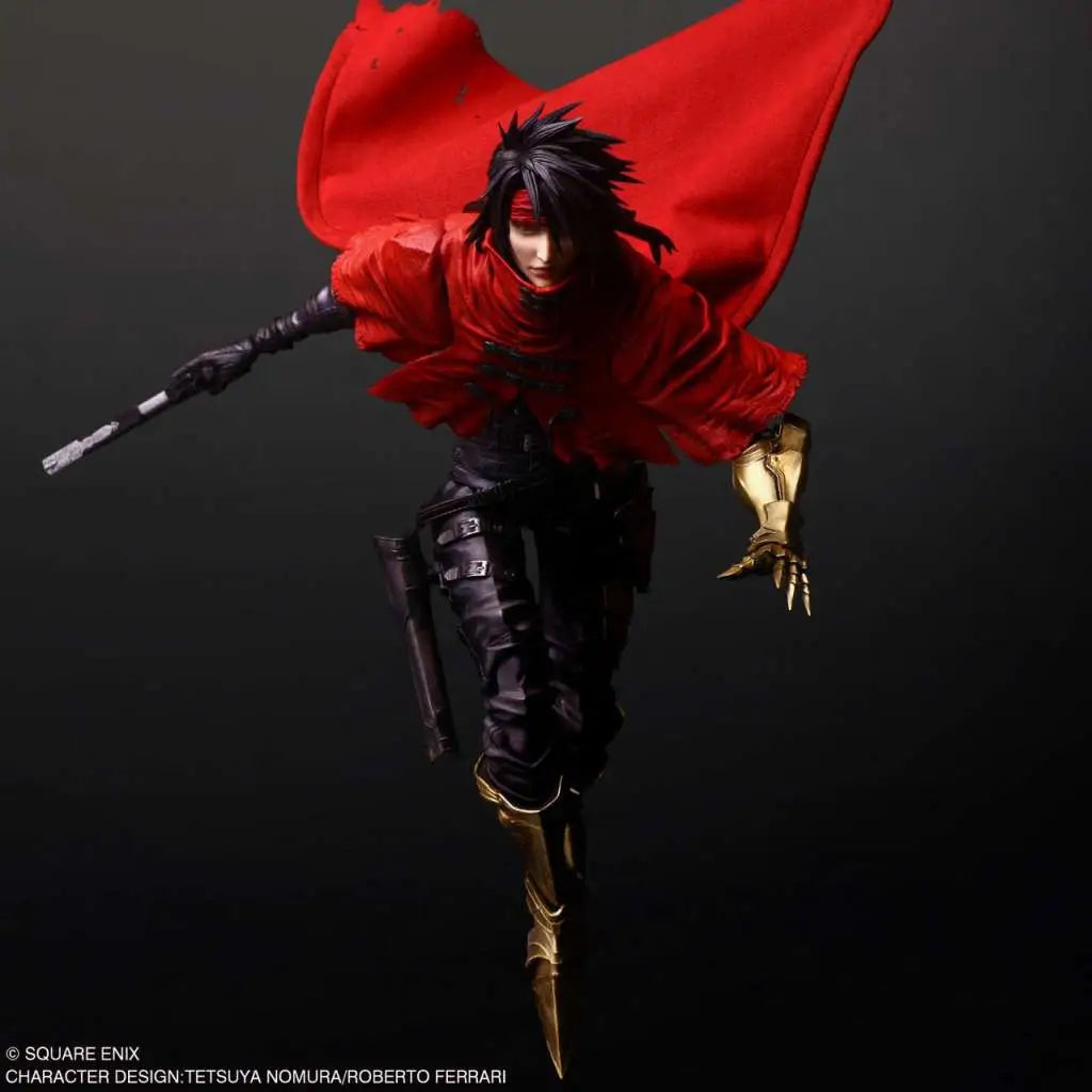 FINAL FANTASY 7 REBIRTH VINVENT VALENTINE PLAY ARTS SHIN SQUARE ENIX
