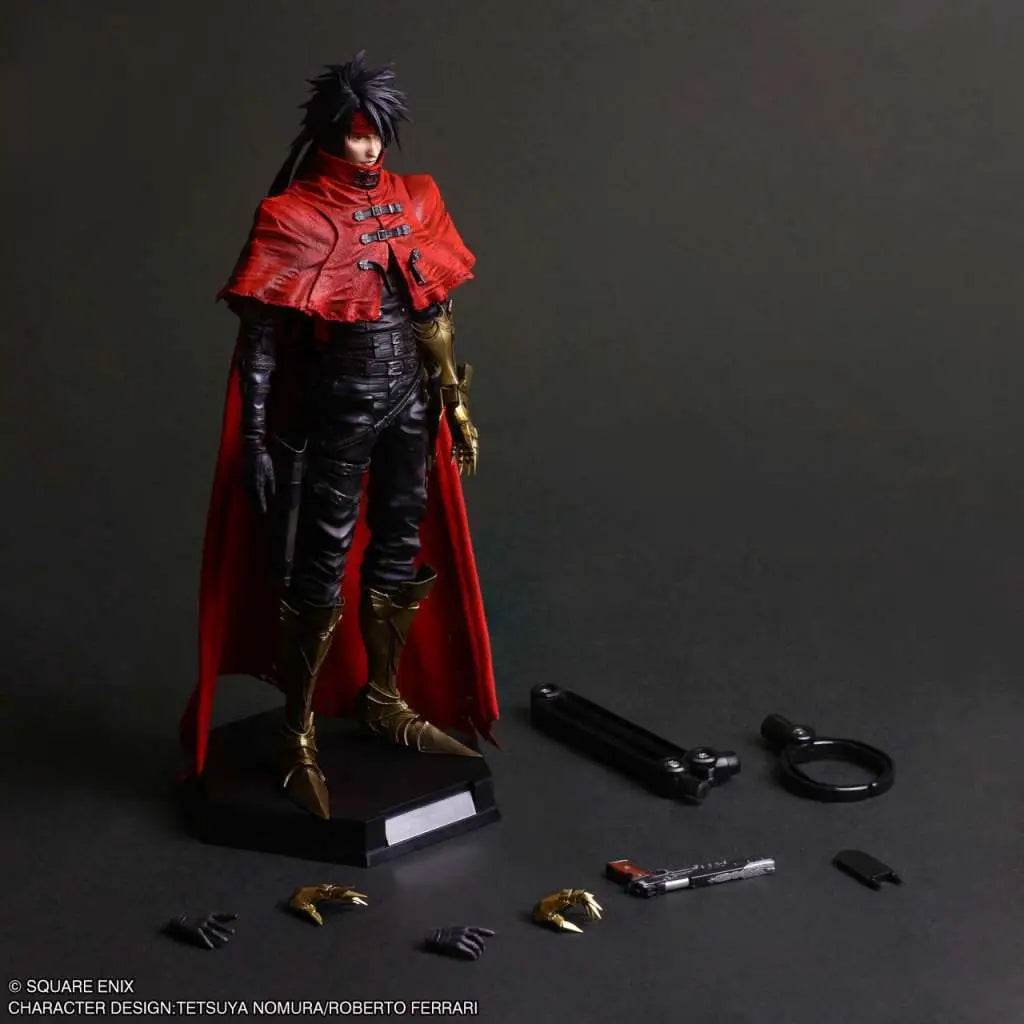 FINAL FANTASY 7 REBIRTH VINVENT VALENTINE PLAY ARTS SHIN SQUARE ENIX