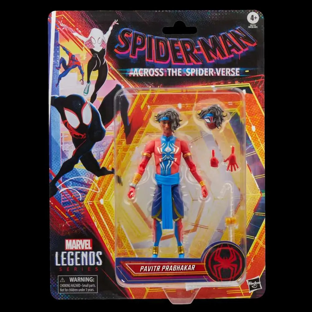 Marvel Legends Spider-Man Across The Spider Verse Pavitr Prabhakar Action Figure HASBRO