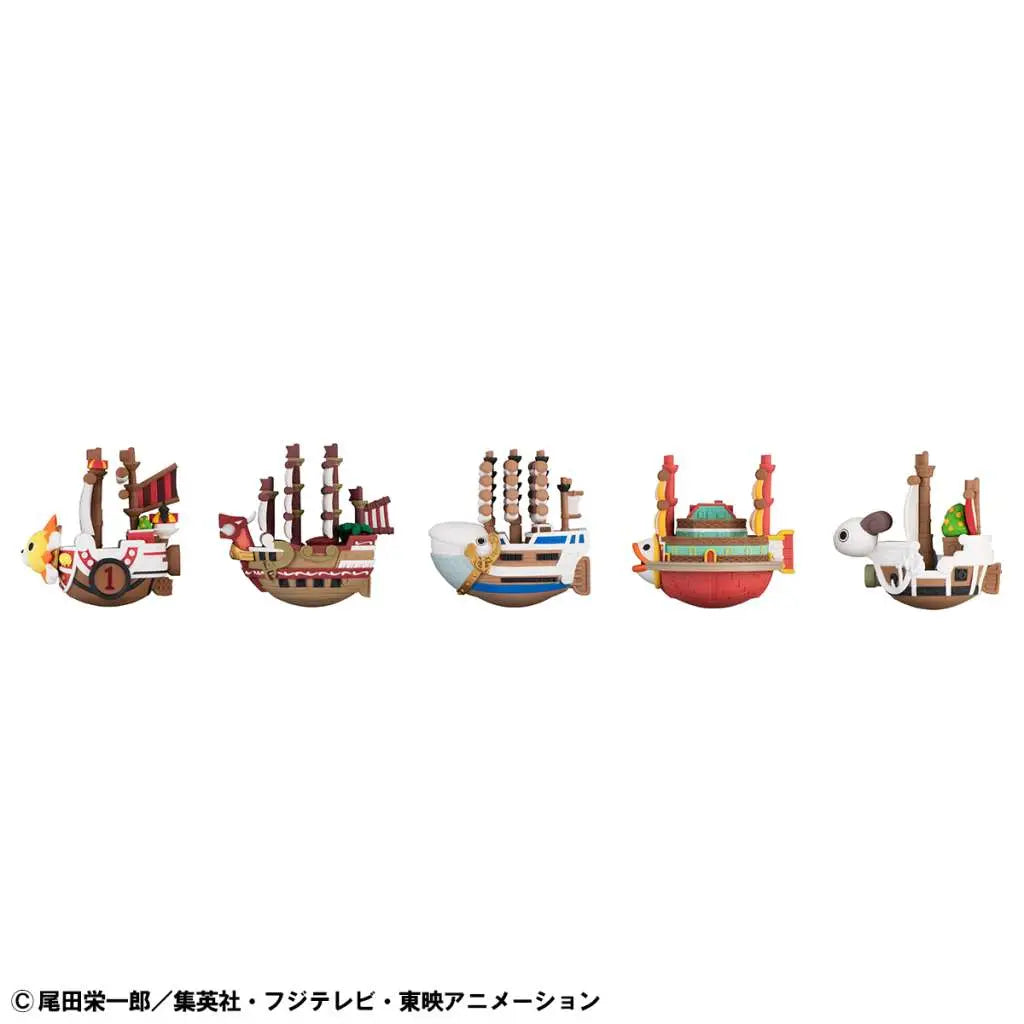 ONE PIECE YURACOLLE GRAND LINE COLLECTION PACK SET MEGAHOUSE