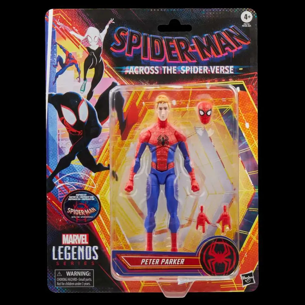 Marvel Legends Spider-Man Across The Spider Verse Peter Parker Action Figure HASBRO