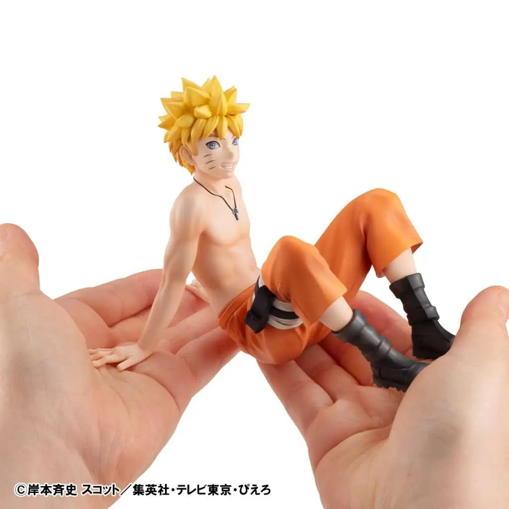 NARUTO SHIPPUDEN PALM SIZE NARUTO STATUE MEGAHOUSE