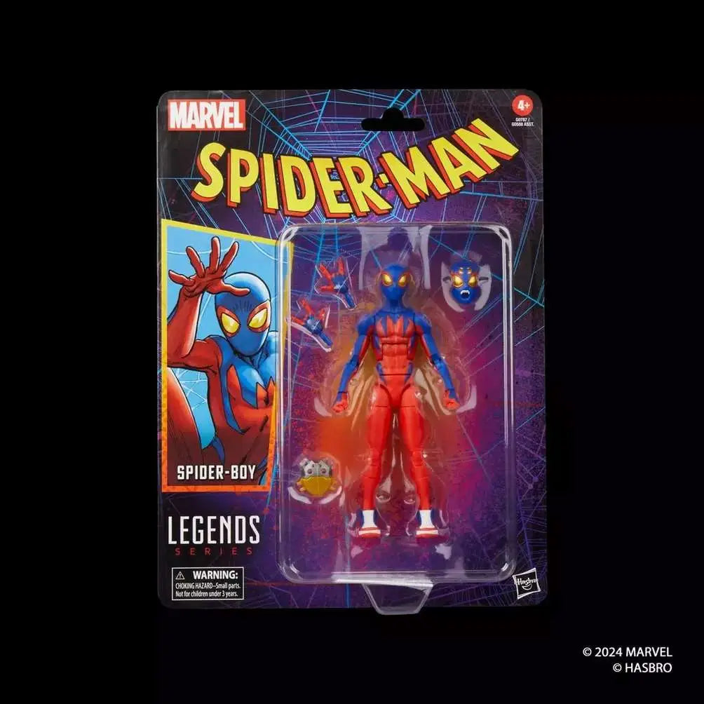 MARVEL LEGENDS Spider-Man VINTAGE SPIDER BOY ACTION FIGURE HASBRO