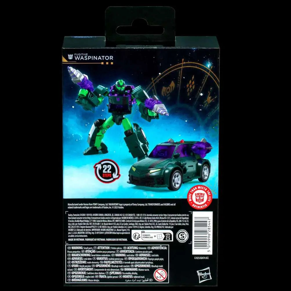 TRANSFORMERS AGE OF THE PRIMES FUGITIVE WASPINATOR ACTION FIGURE HASBRO