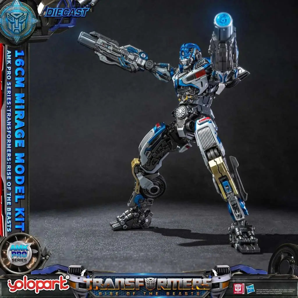 TRANSFORMERS RISE OF THE BEASTS MIRAGE AMK PRO MODEL KIT YOLOPARK