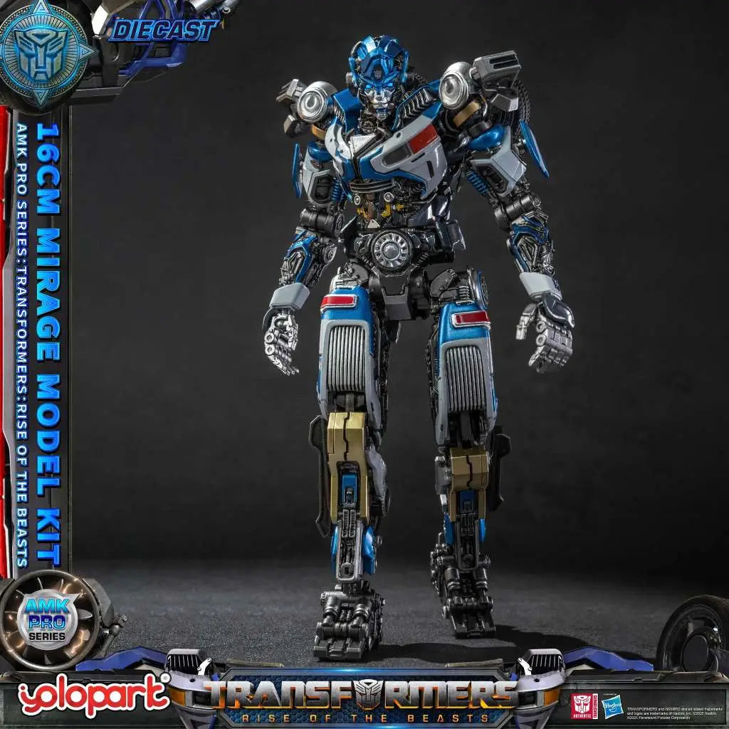 TRANSFORMERS RISE OF THE BEASTS MIRAGE AMK PRO MODEL KIT YOLOPARK