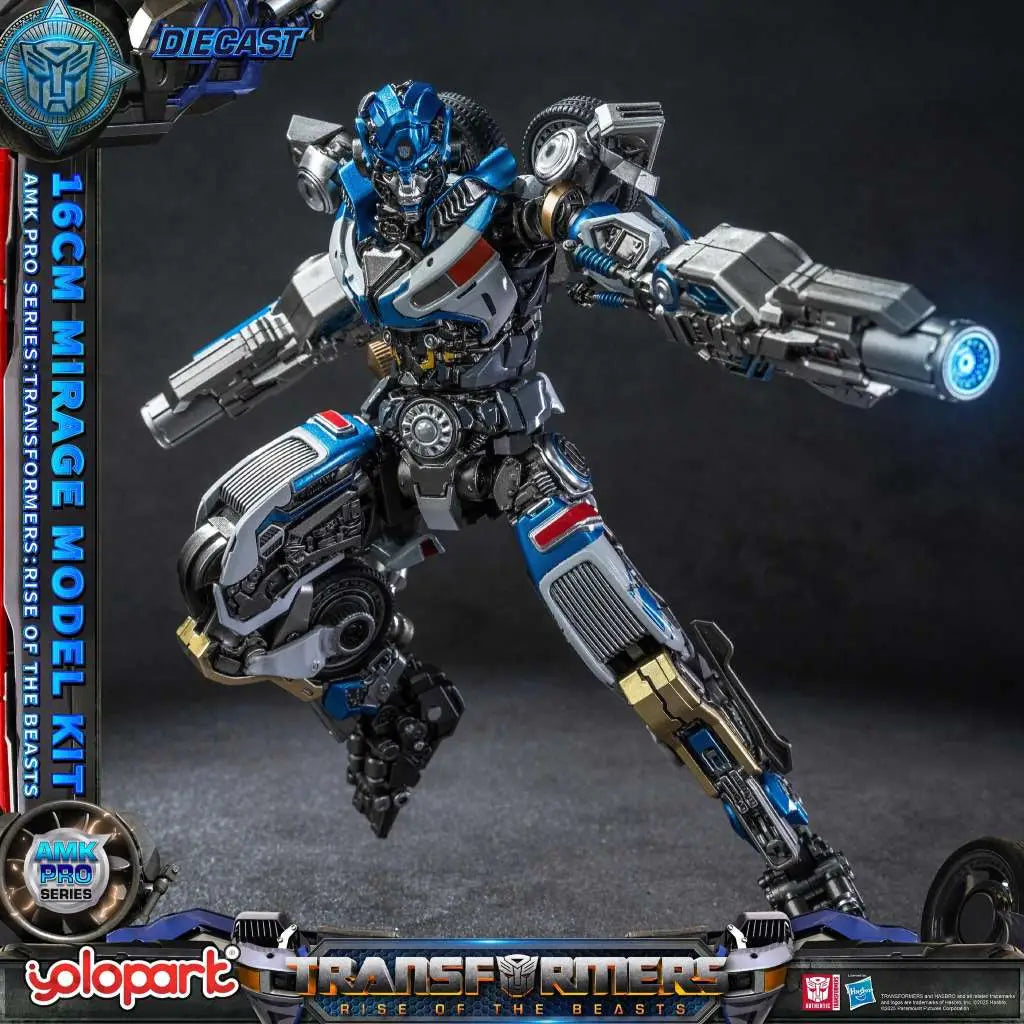 TRANSFORMERS RISE OF THE BEASTS MIRAGE AMK PRO MODEL KIT YOLOPARK