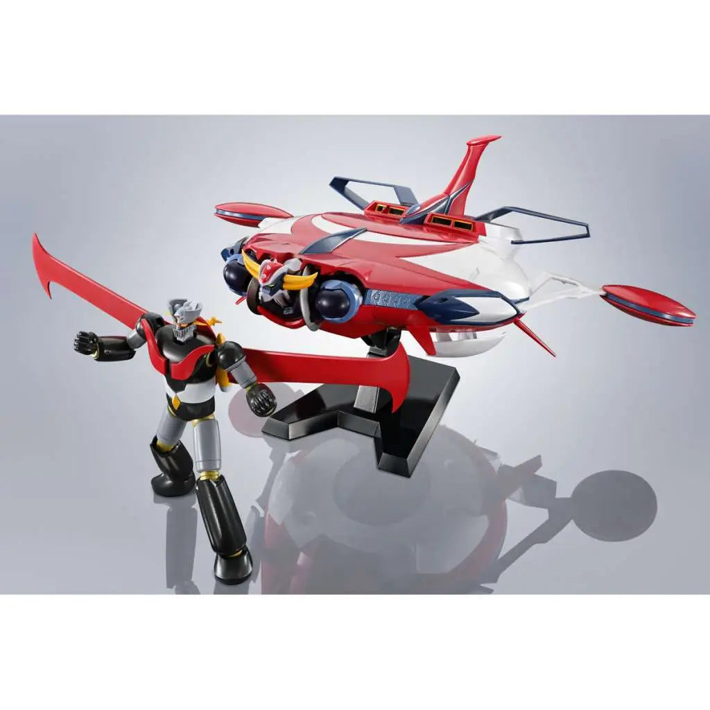 ROBOT SPIRITS GRENDIZER U SPAZER & MAZINGER Z SET BANDAI