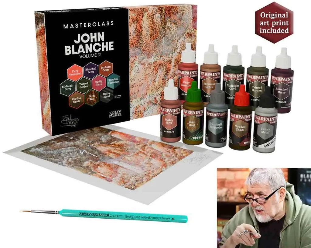 JOHN BLANCHE BOL.2 PAINT SET ARMY PAINTER
