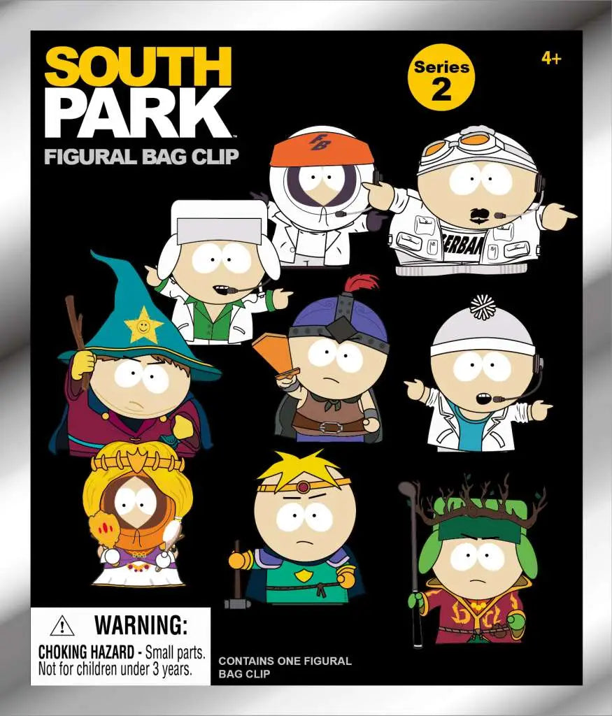 SOUTH PARK S.2 BAG CLIP BLIND BOX DISPLAY 24 MONOGRAM