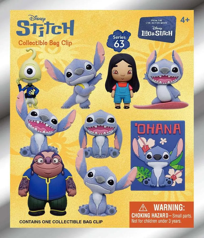 LILO & STITCH MOVIE BAG CLIP BLIND BOX DISPLAY 24 MONOGRAM