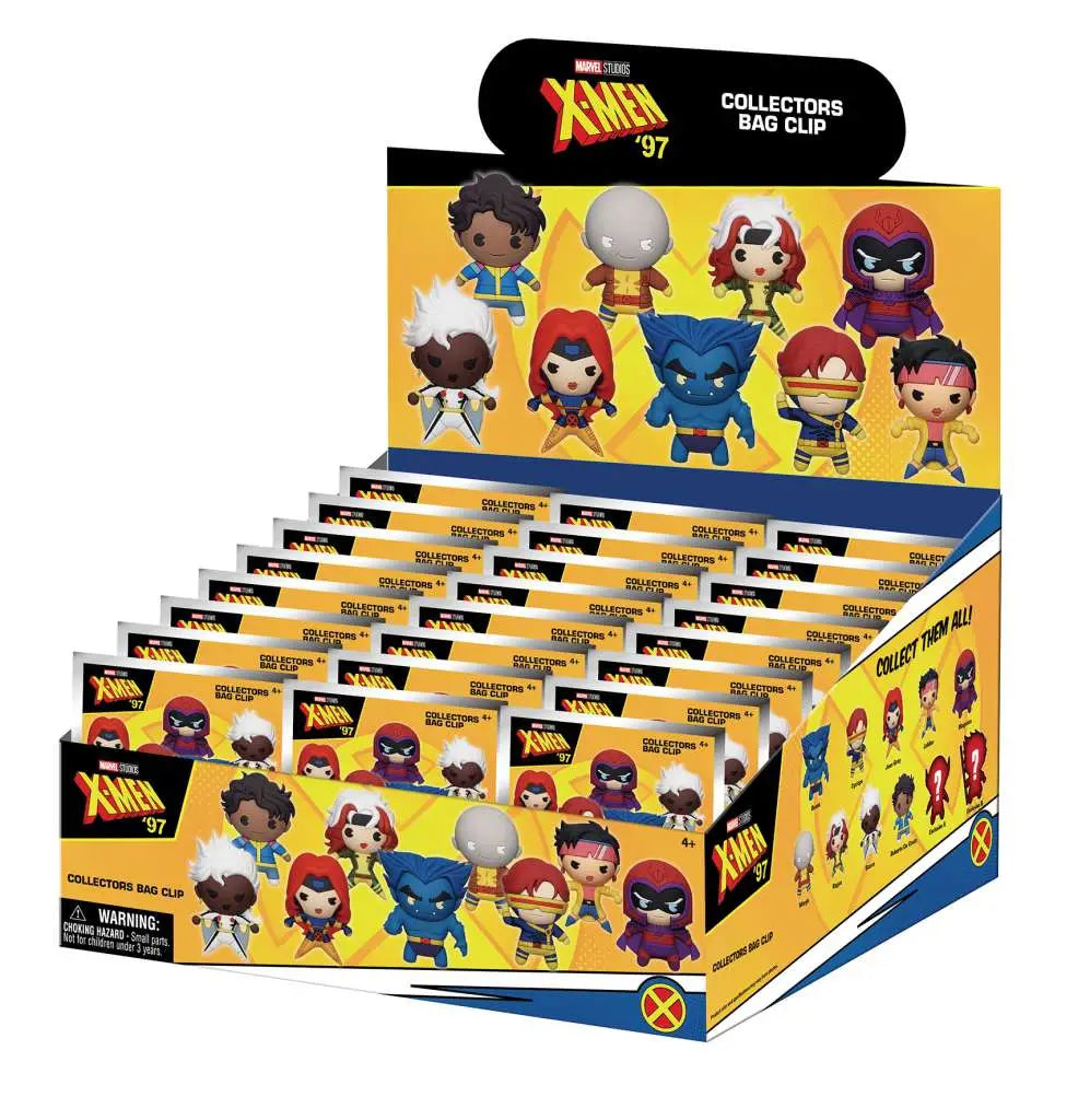 X-Men 97 BAG CLIP BLIND BOX DISPLAY 24 MONOGRAM