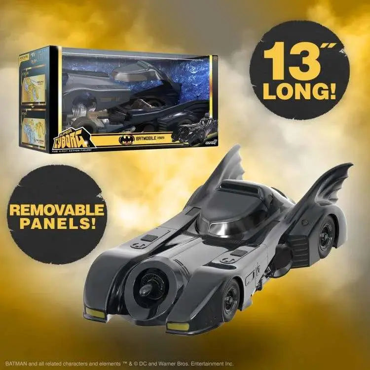 BATMAN SUPER CYBORG BATMOBILE 1989 FULL COLOR SUPER 7