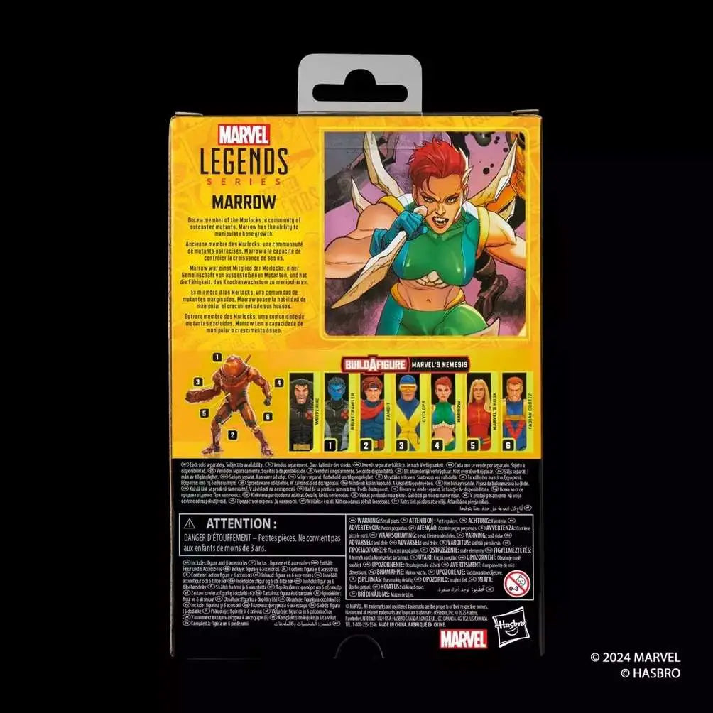 MARVEL LEGENDS X-Men NEMESIS MARROW ACTION FIGURE HASBRO