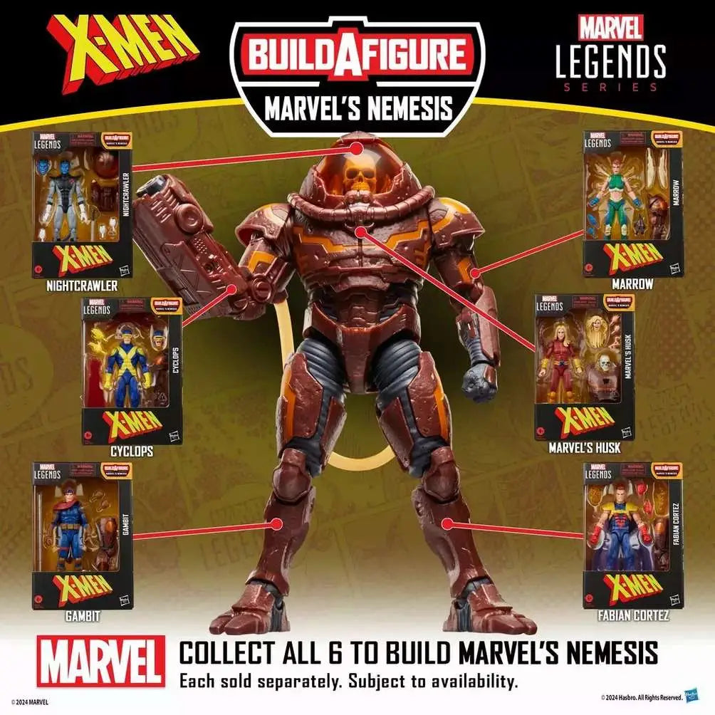 MARVEL LEGENDS X-Men NEMESIS MARROW ACTION FIGURE HASBRO