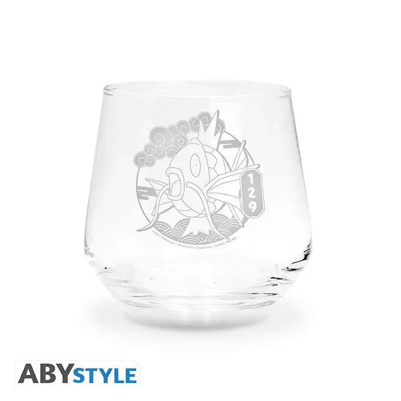 POKEMON MAGIKARP & GYARADOS GLASS SET 2 Abystyle Studio