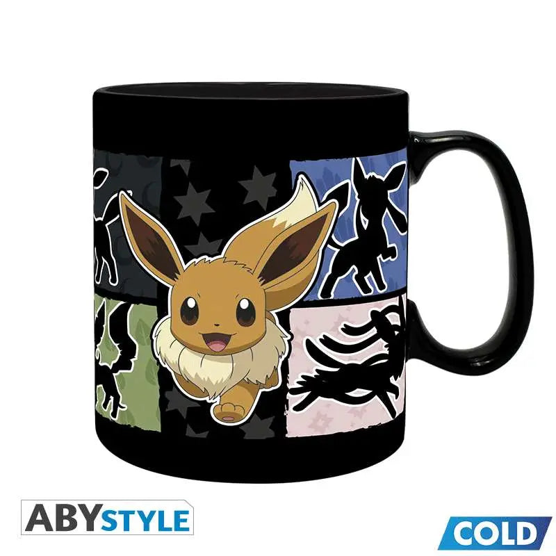 POKEMON EEVEE KING SIZE HEAT CHANGE MUG Abystyle Studio