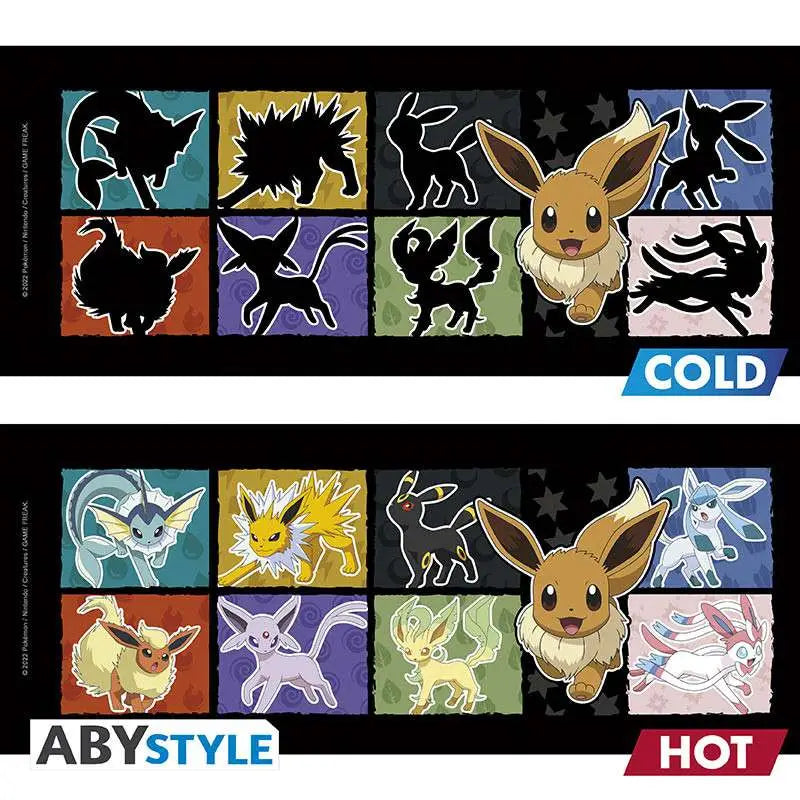 POKEMON EEVEE KING SIZE HEAT CHANGE MUG Abystyle Studio