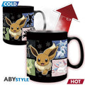 POKEMON EEVEE KING SIZE HEAT CHANGE MUG Abystyle Studio