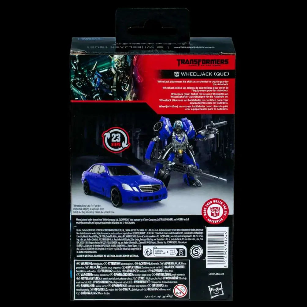 TRAMSFORMERS STUDIO SERIES DARK OF THE MOON WHEELJACK ACTION FIGURE HASBRO
