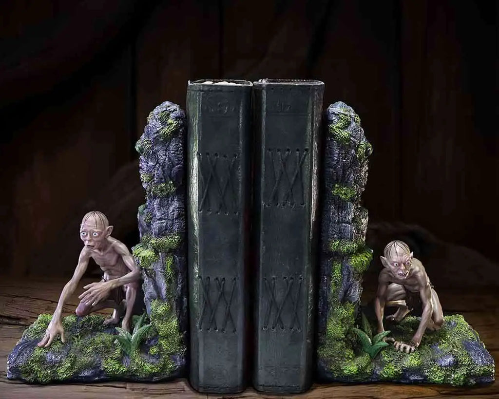 LORD OF THE RINGS GOLLUM AND SMEAGOL BOOK ENDS NEMESIS NOW