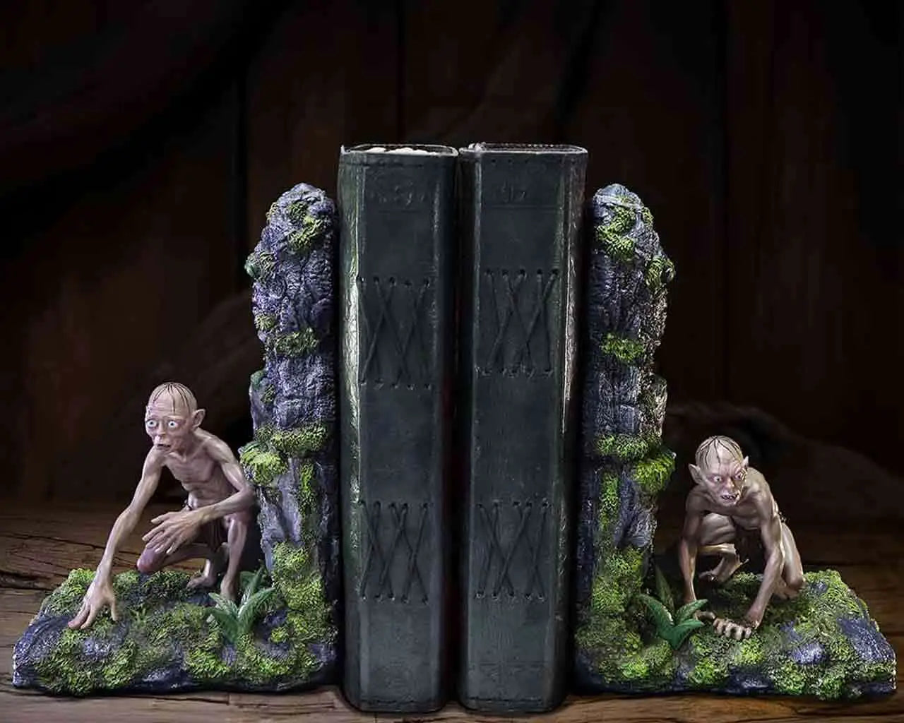 LORD OF THE RINGS GOLLUM AND SMEAGOL BOOK ENDS NEMESIS NOW