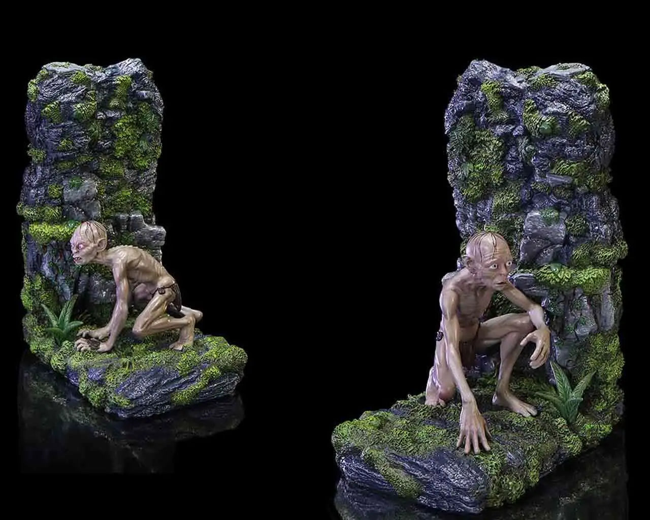 LORD OF THE RINGS GOLLUM AND SMEAGOL BOOK ENDS NEMESIS NOW
