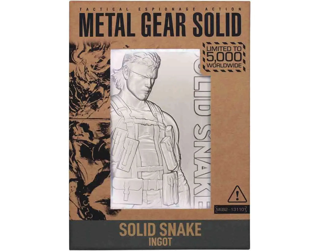 METAL GEAR SOLID 2 SNAKE INGOT FANATTIK