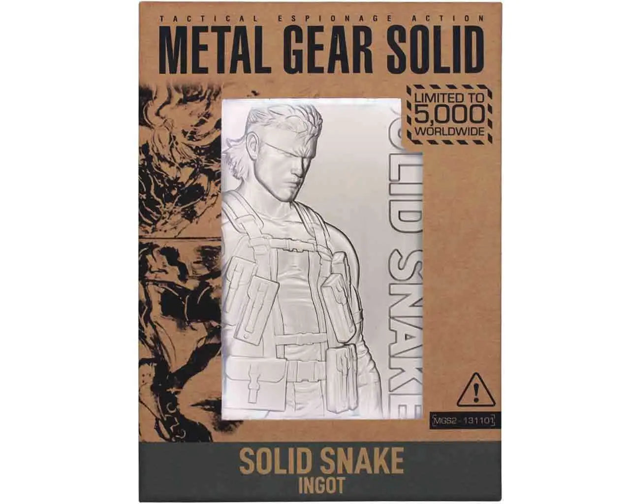 METAL GEAR SOLID 2 SNAKE INGOT FANATTIK