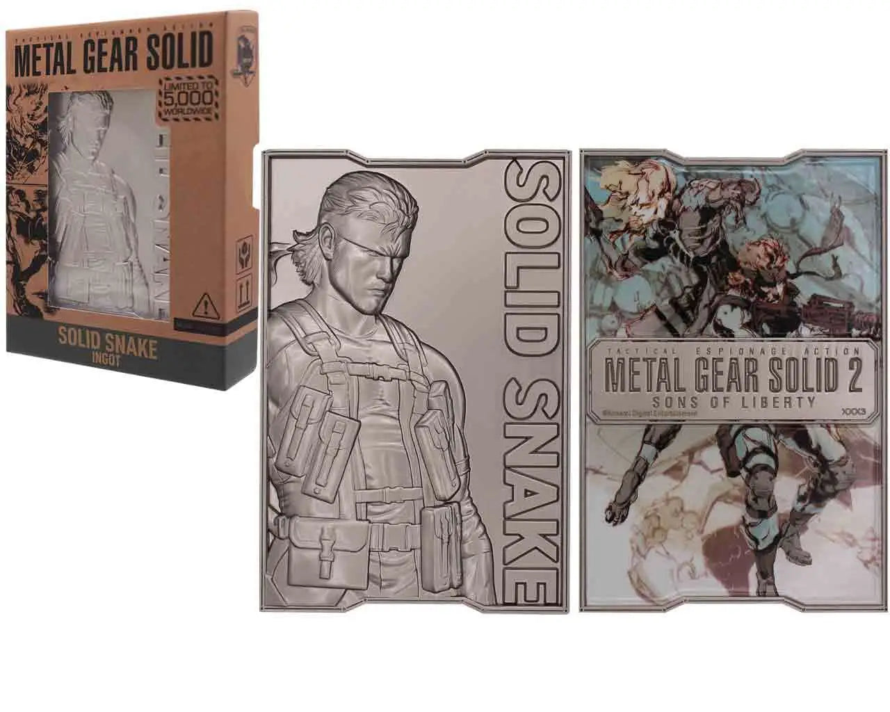 METAL GEAR SOLID 2 SNAKE INGOT FANATTIK