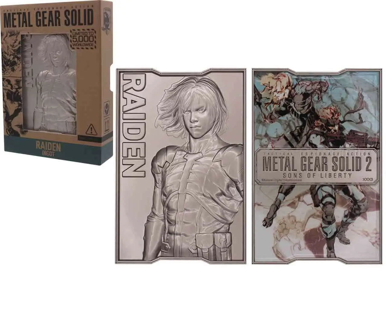 METAL GEAR SOLID 2 RAIDEN INGOT FANATTIK