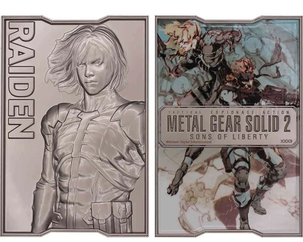 METAL GEAR SOLID 2 RAIDEN INGOT FANATTIK