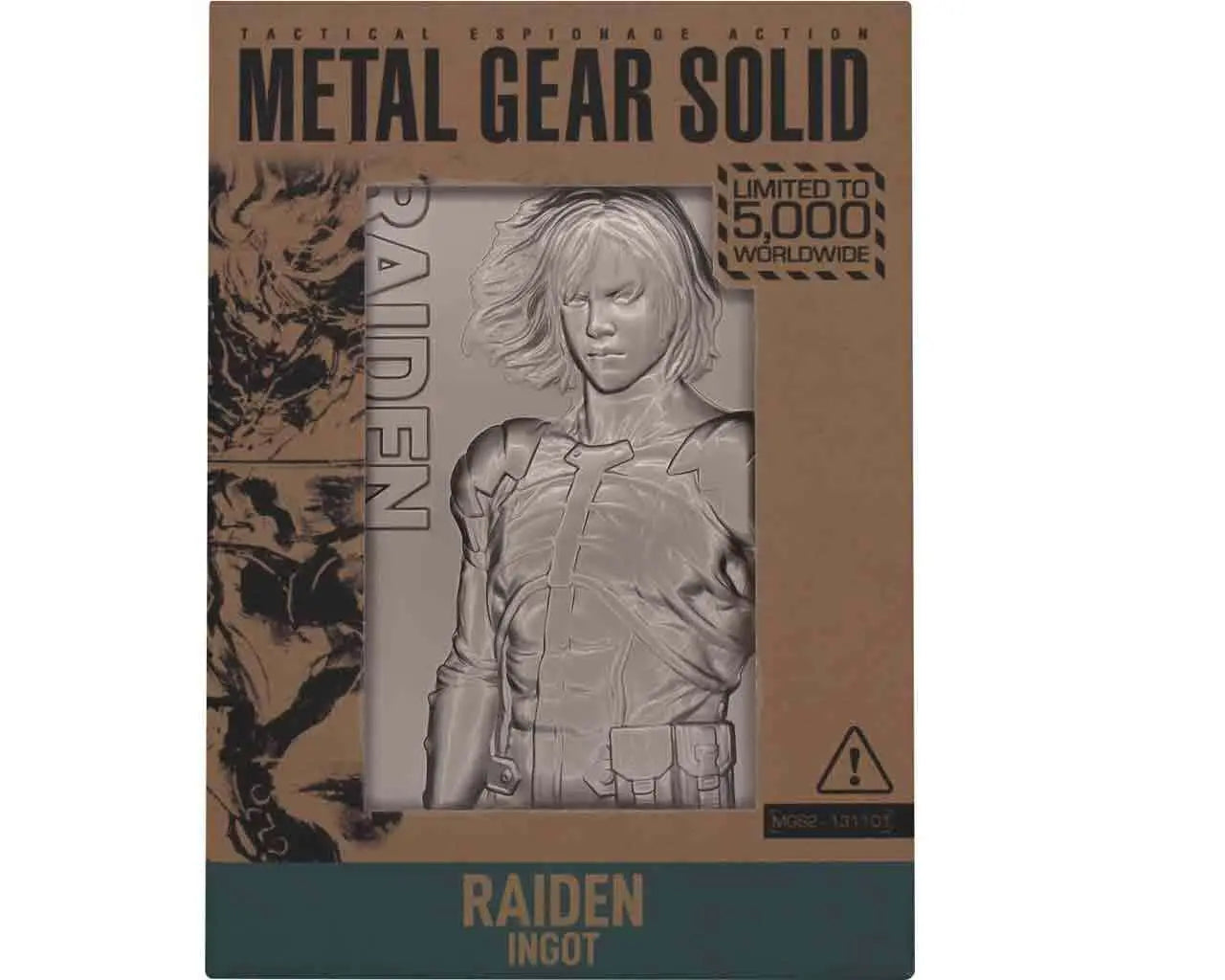 METAL GEAR SOLID 2 RAIDEN INGOT FANATTIK