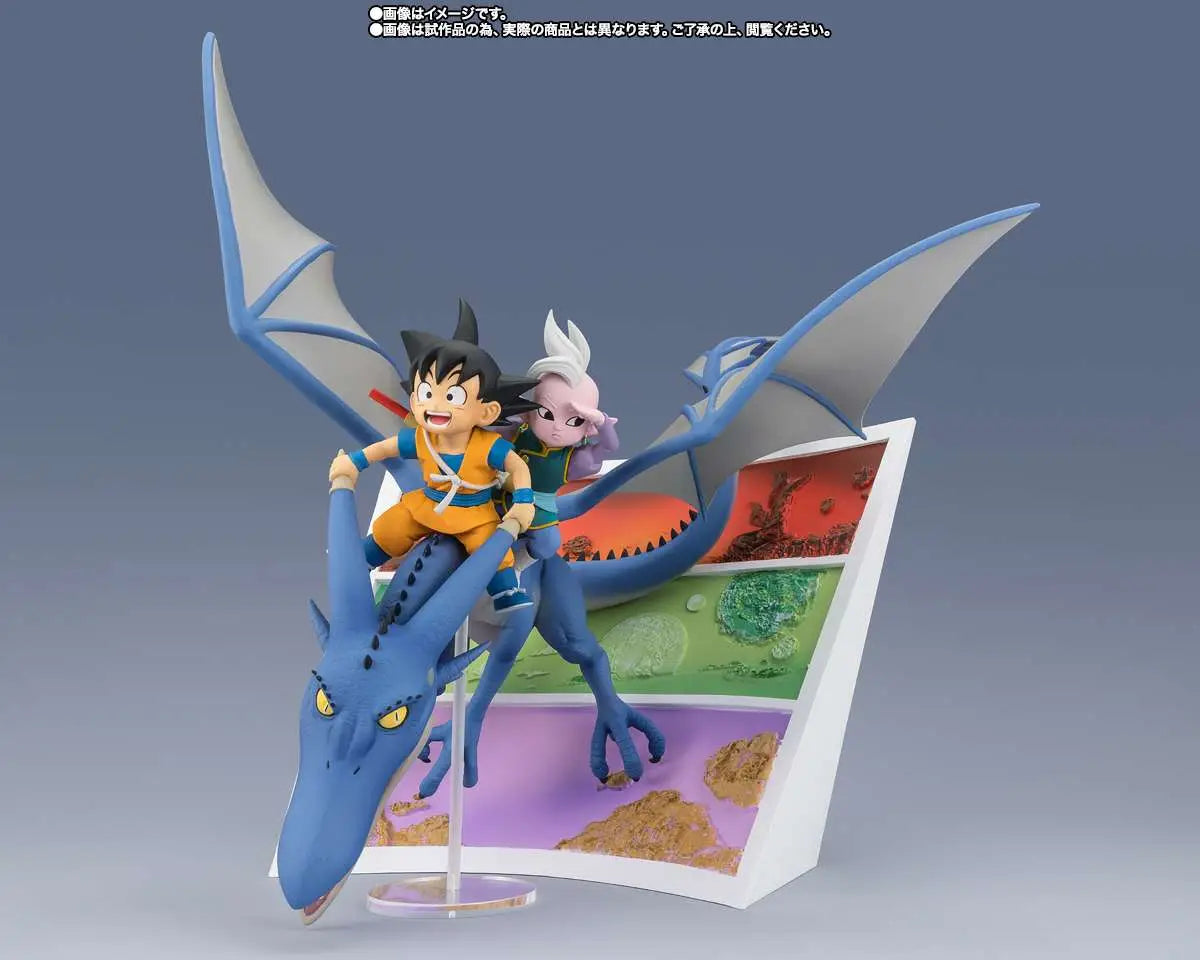 DRAGON BALL DAIMA SON GOKU MINI & SUPREME KAI MINI WELCOME FIGUARTS ZERO BANDAI